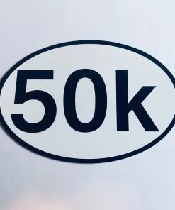 TC Running Co 50k Oval Magnet