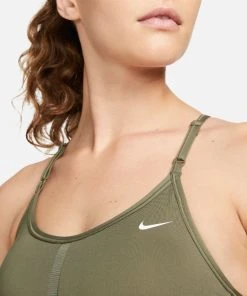 Nike Women's DRI-FIT Indy Sports Bra (222 - Medium Olive/White) 8 Nike Women's DRI-FIT Indy Sports Bra (222 - Medium Olive/White) -New balance-shop 4EA583C3 CCCD 4F64 B283 C9D5746774B1