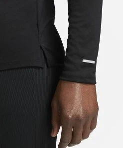 Nike Men’s DRI-FIT Miler Long Sleeve (010 - Black/Reflective Silver) -New balance-shop 4FD8BB2E C5E5 4FDE 96D3 9D60F4737DE1