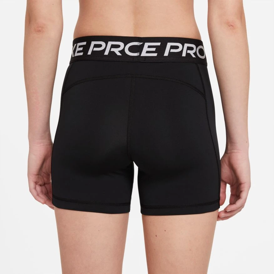Nike Women's Pro 365 5" Shorts (010 - Black/White) 2 Nike Women's Pro 365 5" Shorts (010 - Black/White) - Image 2