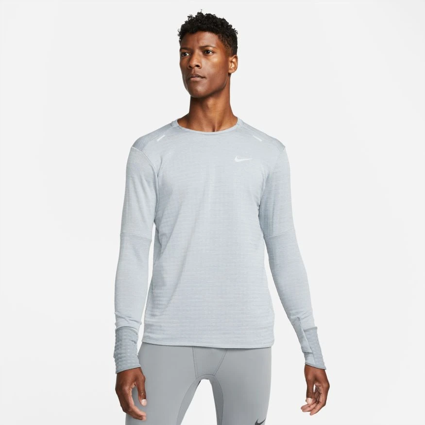 Nike Men's Therma-Fit Repel Element Long Sleeve (084 - Smoke Grey/Grey Fog/Reflective Silver) 1 Nike Men's Therma-Fit Repel Element Long Sleeve (084 - Smoke Grey/Grey Fog/Reflective Silver)