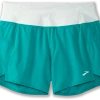 BROOKS Women's Chaser 5" Short (347 - Nile Green/Cool Mint)