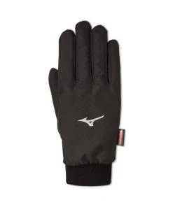 Mizuno Breath Thermo Wind Guard Gloves (9090 - Black)