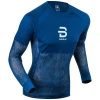 Dahlie Men's Airnet Wool Long Sleeve (25300 - Estate Blue)