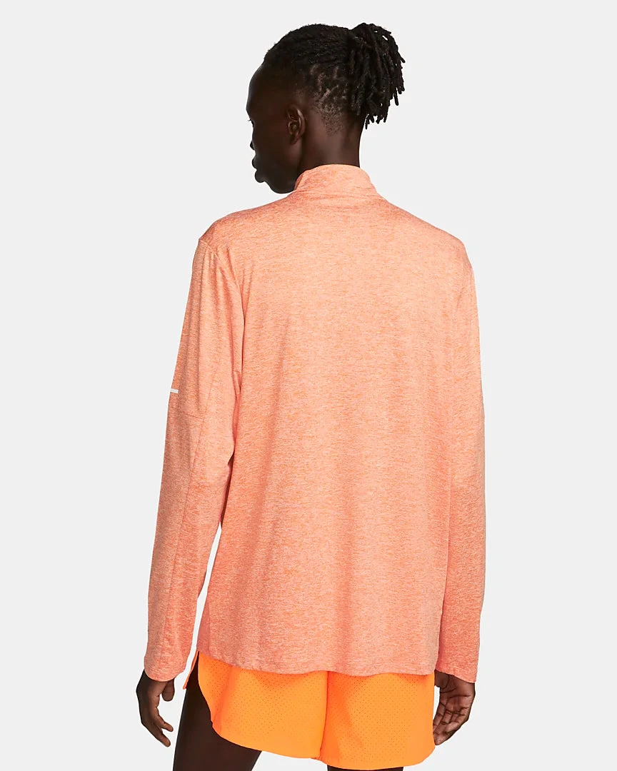 Nike Men's DRI-FIT Element 1/4-Zip Running Top (871 - Orange Trance/Arctic Orange) 2 Nike Men's DRI-FIT Element 1/4-Zip Running Top (871 - Orange Trance/Arctic Orange) - Image 2