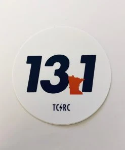 TC Running Co 13.1 TCRC Sticker