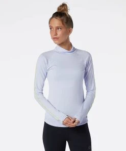New Balance Women’s Q Speed 1NTRO Long Sleeve (SIY - Silent Grey)