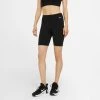 Nike Women's Mid-Rise 7" Bike Shorts (010 - Black/White)