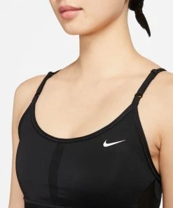 Nike Women's DRI-FIT Indy Sports Bra (010 - Black/White) -New balance-shop 72B782D0 9830 4856 AE8B 24DFBDBA74C7