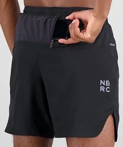 New Balance Men's Q Speed Fuel 7" Shorts (BK - Black) -New balance-shop 77D9BD42 400E 4353 8EC1 A142D6883F3A