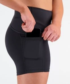 New Balance Women’s Q Speed Shape Shield 4 Inch Fitted Short (BK - Black) -New balance-shop 7B2EA718 65CF 44FC BEC3 E5739DA81EB7