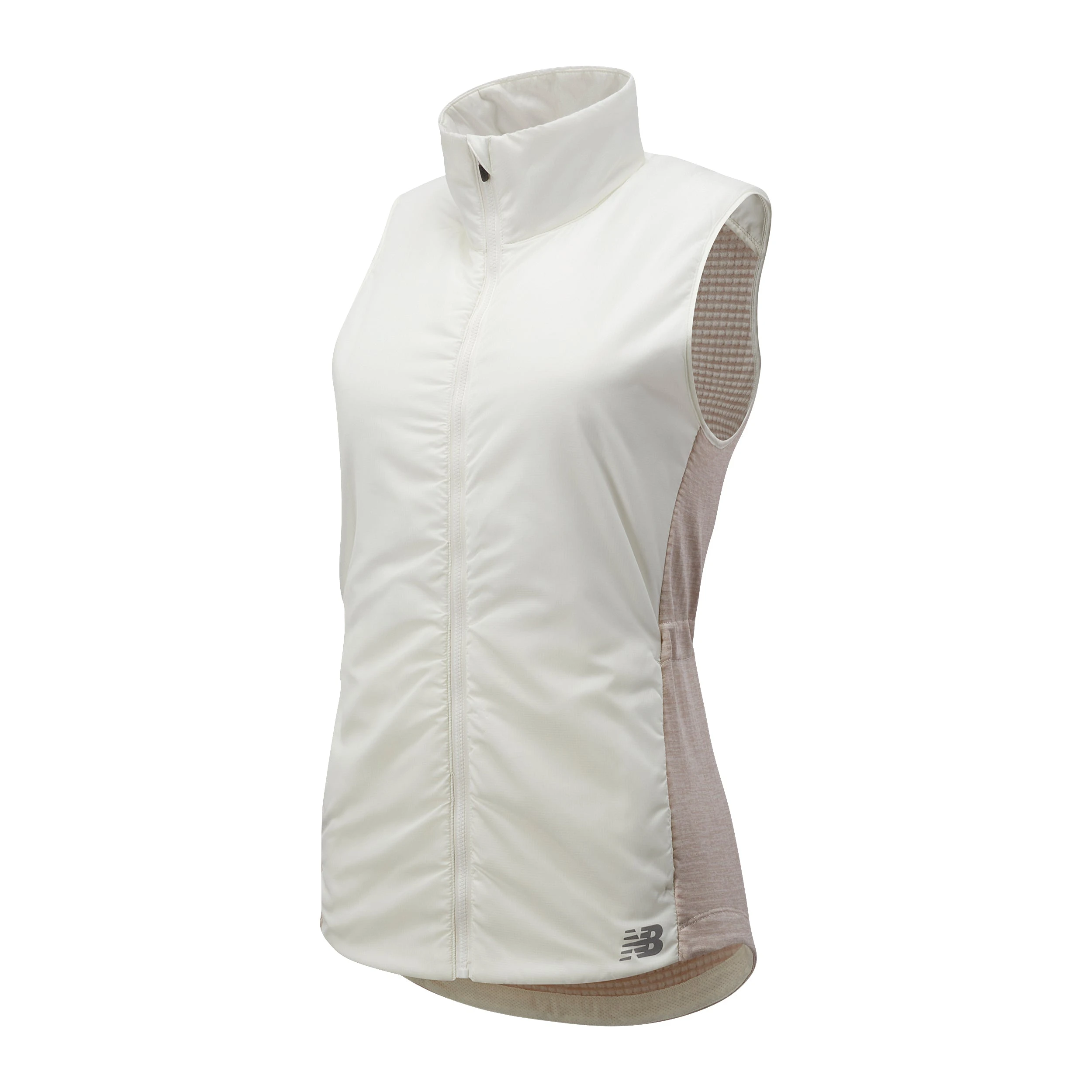 New Balance Women’s Heat Grid Vest (SAH - Sea Salt Heather) 1 New Balance Women’s Heat Grid Vest (SAH - Sea Salt Heather)
