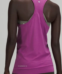 Lululemon Women’s Swiftly Tech Racerback Tank Top 2.0 (Vivid Plum/Vivid)