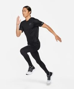 Nike Men’s DRI-FIT Challenger Running Tights (010 - Black/Reflective Silver) -New balance-shop 7DD30CB7 E94D 4D21 89F8 3C01BC02178C