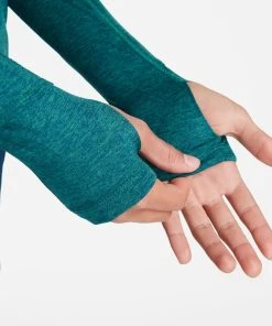 Nike Women’s Element 1/2 Zip Running Top (460 - Valerian Blue/Reflective Silver) -New balance-shop 7FB22896 ADB4 418E A41C E3E9DDE1EE19