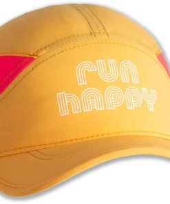 BROOKS Chaser Hat (813 - Sun Glow/Hyper Pink/Run Happy)