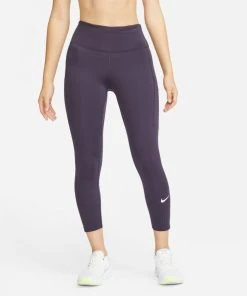 Nike Women's Epic Luxe Running Tight (540 - Cave Purple/Reflective Silver)