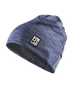 Craft Microfleece Ponytail Hat (Sapphire-Melange)
