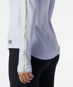 New Balance Women’s Q Speed 1NTRO Long Sleeve (SIY - Silent Grey) -New balance-shop 85ED501C 6BF4 4287 B9DA 3509DEBF975A