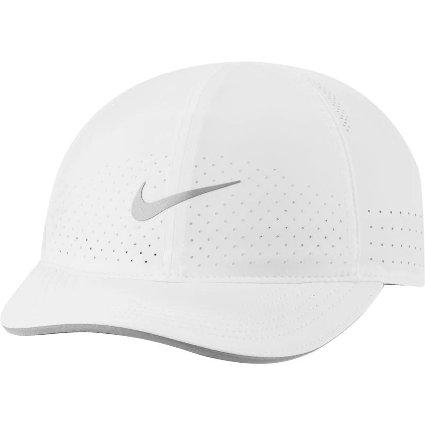 Nike Women’s Featherlight Running Cap (100 - White) 1 Nike Women’s Featherlight Running Cap (100 - White)