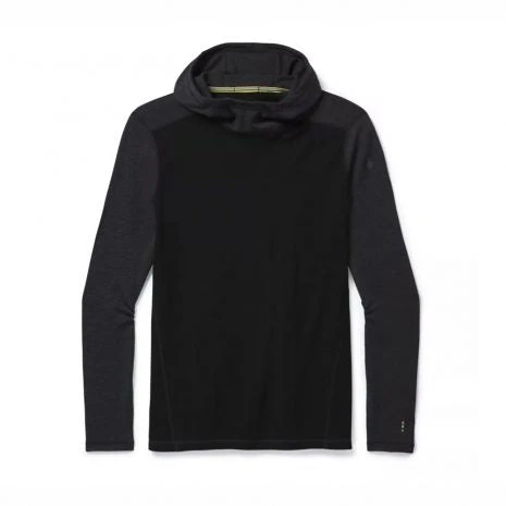Smartwool Men’s Merino 250 Baselayer Hoodie (Black/Charcoal) 1 Smartwool Men’s Merino 250 Baselayer Hoodie (Black/Charcoal)