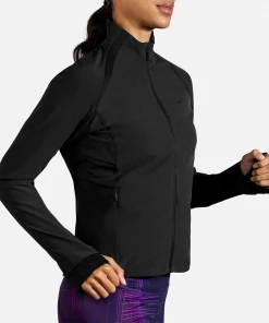 BROOKS Women’s Fusion Hybrid Jacket (001 - Black) -New balance-shop 8C8A360A 5640 41CE 9A23 D1463803AC09