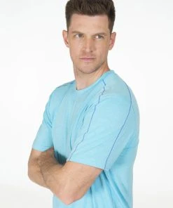 TASC Men’s Recess MicroAir Tee (431 - Radiant Blue Heather) -New balance-shop 8F3CB092 D6AA 47A6 A7F6 F764EE83A884