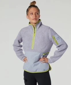 New Balance Women’s Q Speed Sherpa Anorak (WRY - Whisper Grey)