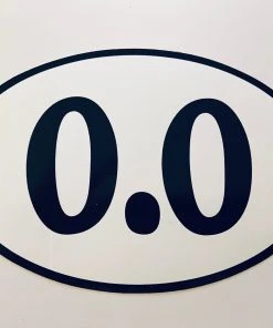 TC Running Co 0val 0.0 Sticker