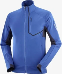 Salomon Men’s Gore-Tex Infinium Windstopper Pro Jacket (Nautical Blue)