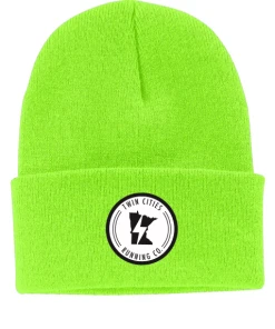 TC Running Co TCRC Knit Classic Hat (Neon Green)