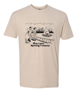 TC Running Co TCRC Old Skool Twin Cities Tee (Cream)