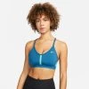 Nike Women’s DRI-FIT Indy Sports Bra (404 - Marina/Washed Teal/Marina/White)