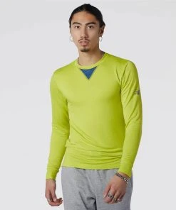 New Balance Men’s Q Speed 1NTRO Long Sleeve (SYE - Sulphur Yellow)