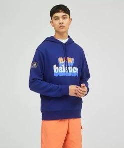 New Balance Men’s Day Tripper Hoodie (VBE - Victory Blue)