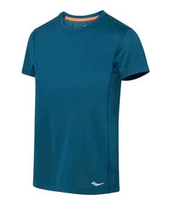 Saucony Women’s Stopwatch Short Sleeve (NS - Night Shade)