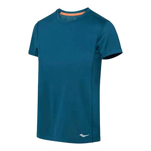 Saucony Women’s Stopwatch Short Sleeve (NS - Night Shade) 1 Saucony Women’s Stopwatch Short Sleeve (NS - Night Shade)
