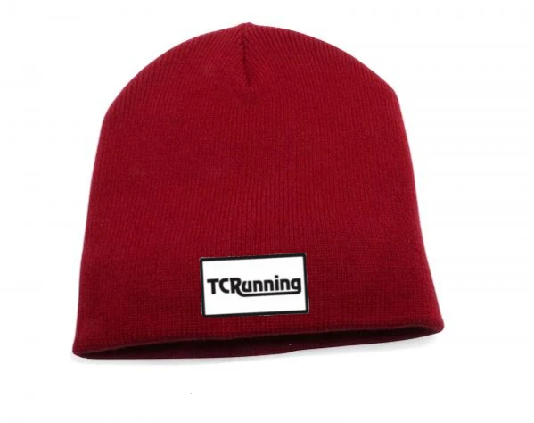 TC Running Co TCRC Knit Classic Beanie (red) 1 TC Running Co TCRC Knit Classic Beanie (red)