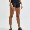 Craft Women’s ADV Essence Hot Pant Training Tights (Black)