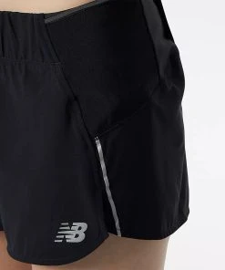 New Balance Women's Impact Run 3in Shorts (BK - Black) -New balance-shop AD47F566 D603 4191 A0B9 26A6EA2DBA07