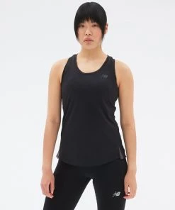 New Balance Women’s Q Speed Jacquard Tank (BK - Black)