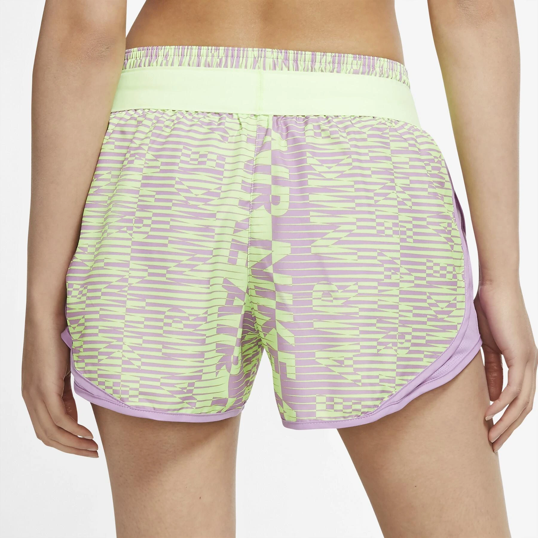 Nike Women’s Air Tempo Running Shorts (345 - Lime Glow) 3 Nike Women’s Air Tempo Running Shorts (345 - Lime Glow) - Image 3