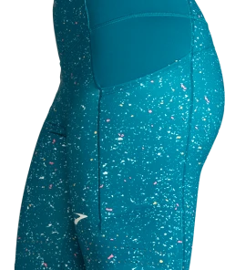 BROOKS Women's Method 8" Short Tight (486 - Lagoon Speckle Print/Lagoon) -New balance-shop B1C21730 CC19 4B9F B582 5A4940E9DB72