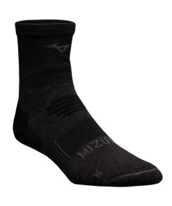 Mizuno Breath Thermo Racer Mid Sock (9090 - Black)