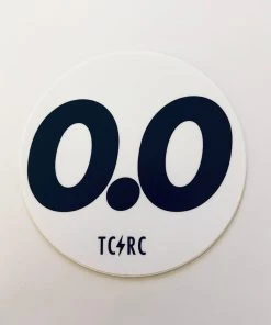 TC Running Co 0.0 TCRC Sticker