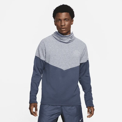 Nike Men’s Therma-Fit Run Division Sphere Element (437 - Navy/Pure/Reflective Silver) 1 Nike Men’s Therma-Fit Run Division Sphere Element (437 - Navy/Pure/Reflective Silver)