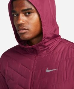 Nike Men’s Therma-FIT Repel Running Jacket (638 - Dark Beetroot/Reflective Silver) -New balance-shop B6601373 7088 4F18 A512 A6A8DA641AE2