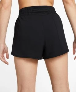 Nike Women’s DRI-FIT High Waisted 3”Brief Lined Short (010 - Black/Reflective Silver) -New balance-shop B795D4E1 9928 4CD4 93D4 B75A61E5E369