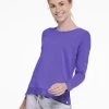 TASC Women’s Riverwalk French Terry Sweatshirt (512 - Vibrant Purple)