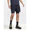 Craft Men’s Pro Trail Running 2-in-1 Shorts (Black)